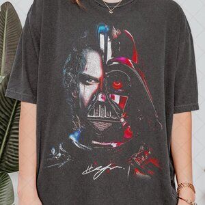 Anakin Skywalker Half Face Comfort Colors Shirt Star Wars Darth Vader Fan Gift05
